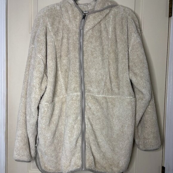 Womens LL Bean Fleece Zip Up Sz XL - Picture 1 of 3